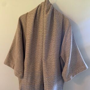 Cozy Taupe Shawl - NWT